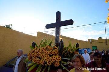Caserones Bajo procesiona a sus patronos (Foto Francisco Javier Santana)